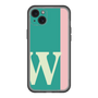 スリムプロテクションプレミアムケース［ オリジナル - initial color line - W green ］