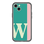 スリムプロテクションプレミアムケース［ オリジナル - initial color line - W green ］