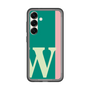 スリムプロテクションプレミアムケース［ オリジナル - initial color line - W green ］