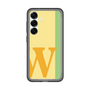 スリムプロテクションプレミアムケース［ オリジナル - initial color line - W yellow ］