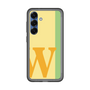 スリムプロテクションプレミアムケース［ オリジナル - initial color line - W yellow ］