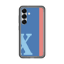 スリムプロテクションプレミアムケース［ オリジナル - initial color line - X blue ］