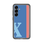 スリムプロテクションプレミアムケース［ オリジナル - initial color line - X blue ］