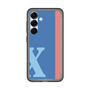 スリムプロテクションプレミアムケース［ オリジナル - initial color line - X blue ］