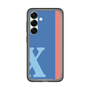 スリムプロテクションプレミアムケース［ オリジナル - initial color line - X blue ］