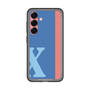 スリムプロテクションプレミアムケース［ オリジナル - initial color line - X blue ］