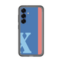 スリムプロテクションプレミアムケース［ オリジナル - initial color line - X blue ］