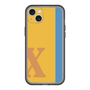 スリムプロテクションプレミアムケース［ オリジナル - initial color line - X orange ］