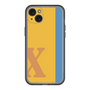 スリムプロテクションプレミアムケース［ オリジナル - initial color line - X orange ］
