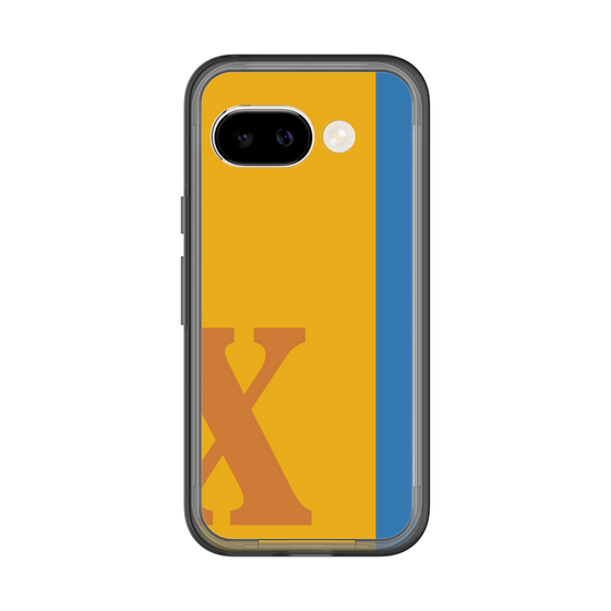 スリムプロテクションプレミアムケース［ オリジナル - initial color line - X orange ］
