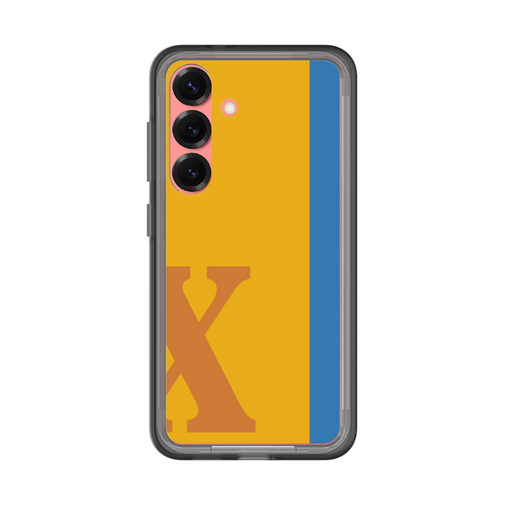 スリムプロテクションプレミアムケース［ オリジナル - initial color line - X orange ］