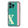 スリムプロテクションプレミアムケース［ オリジナル - initial color line - X green ］
