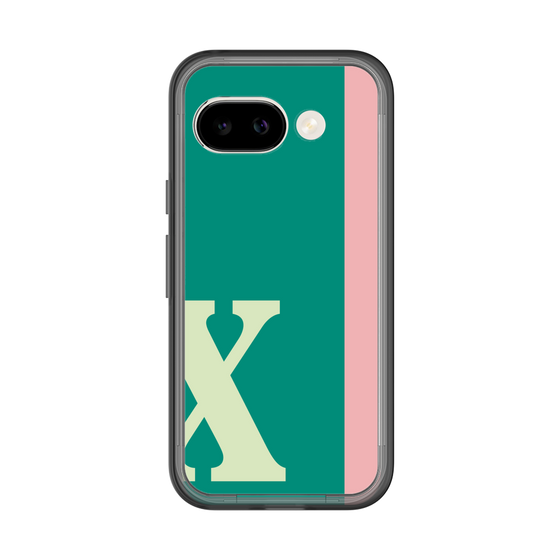 スリムプロテクションプレミアムケース［ オリジナル - initial color line - X green ］