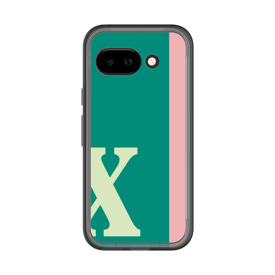 スリムプロテクションプレミアムケース［ オリジナル - initial color line - X green ］