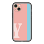 スリムプロテクションプレミアムケース［ オリジナル - initial color line - Y pink ］