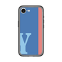 スリムプロテクションプレミアムケース［ オリジナル - initial color line - Y blue ］