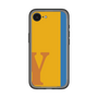 スリムプロテクションプレミアムケース［ オリジナル - initial color line - Y orange ］