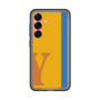 スリムプロテクションプレミアムケース［ オリジナル - initial color line - Y orange ］