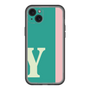 スリムプロテクションプレミアムケース［ オリジナル - initial color line - Y green ］