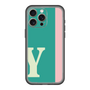 スリムプロテクションプレミアムケース［ オリジナル - initial color line - Y green ］