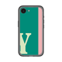スリムプロテクションプレミアムケース［ オリジナル - initial color line - Y green ］
