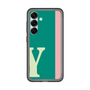 スリムプロテクションプレミアムケース［ オリジナル - initial color line - Y green ］
