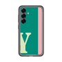 スリムプロテクションプレミアムケース［ オリジナル - initial color line - Y green ］