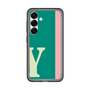 スリムプロテクションプレミアムケース［ オリジナル - initial color line - Y green ］