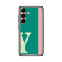 スリムプロテクションプレミアムケース［ オリジナル - initial color line - Y green ］