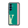 スリムプロテクションプレミアムケース［ オリジナル - initial color line - Y green ］