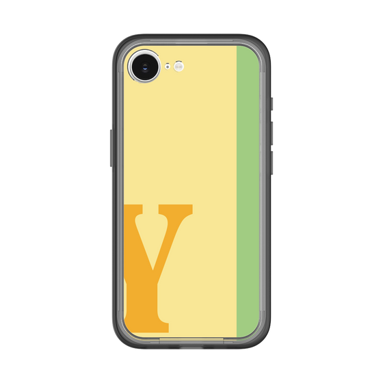 スリムプロテクションプレミアムケース［ オリジナル - initial color line - Y yellow ］