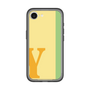 スリムプロテクションプレミアムケース［ オリジナル - initial color line - Y yellow ］