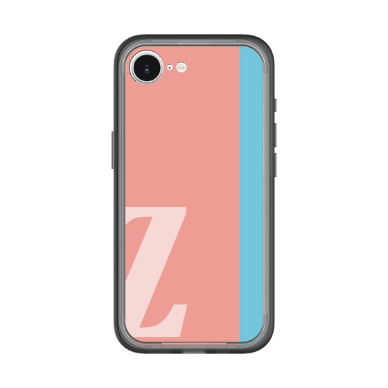 スリムプロテクションプレミアムケース［ オリジナル - initial color line - Z pink ］