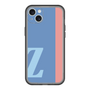 スリムプロテクションプレミアムケース［ オリジナル - initial color line - Z blue ］