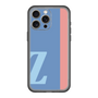 スリムプロテクションプレミアムケース［ オリジナル - initial color line - Z blue ］