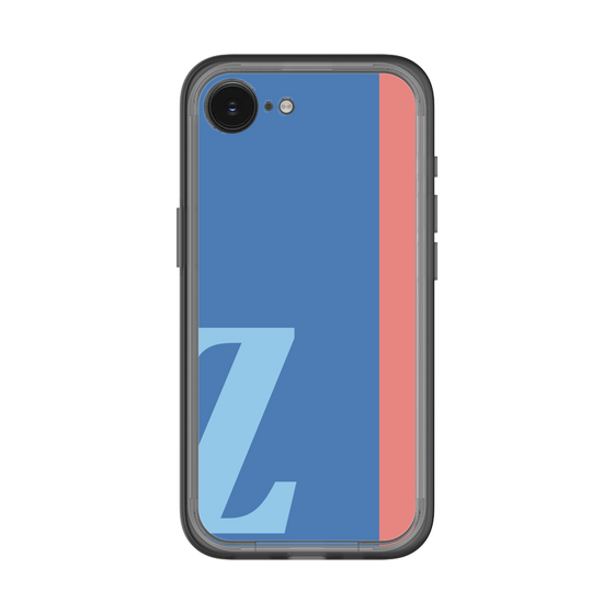 スリムプロテクションプレミアムケース［ オリジナル - initial color line - Z blue ］