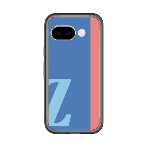スリムプロテクションプレミアムケース［ オリジナル - initial color line - Z blue ］