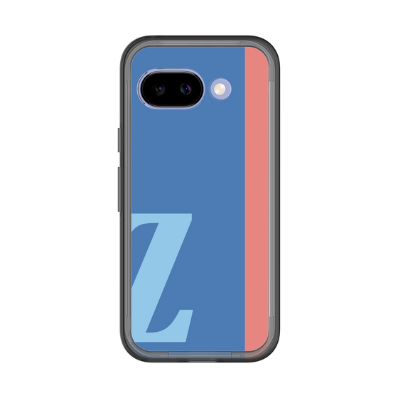 スリムプロテクションプレミアムケース［ オリジナル - initial color line - Z blue ］