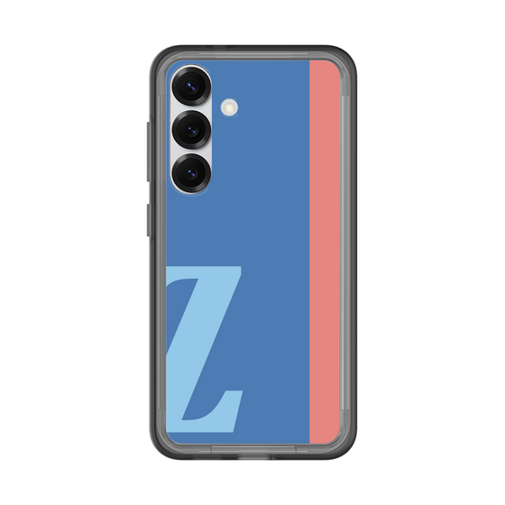 スリムプロテクションプレミアムケース［ オリジナル - initial color line - Z blue ］