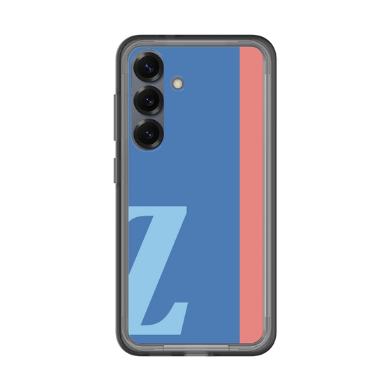 スリムプロテクションプレミアムケース［ オリジナル - initial color line - Z blue ］
