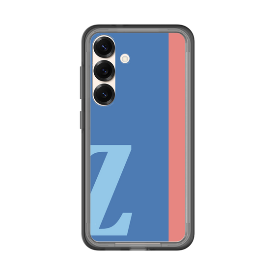 スリムプロテクションプレミアムケース［ オリジナル - initial color line - Z blue ］