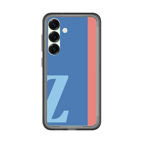 スリムプロテクションプレミアムケース［ オリジナル - initial color line - Z blue ］