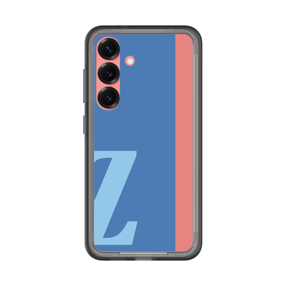 スリムプロテクションプレミアムケース［ オリジナル - initial color line - Z blue ］