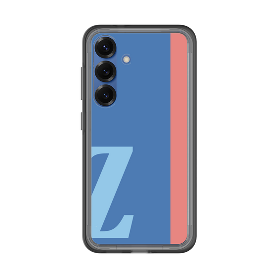 スリムプロテクションプレミアムケース［ オリジナル - initial color line - Z blue ］