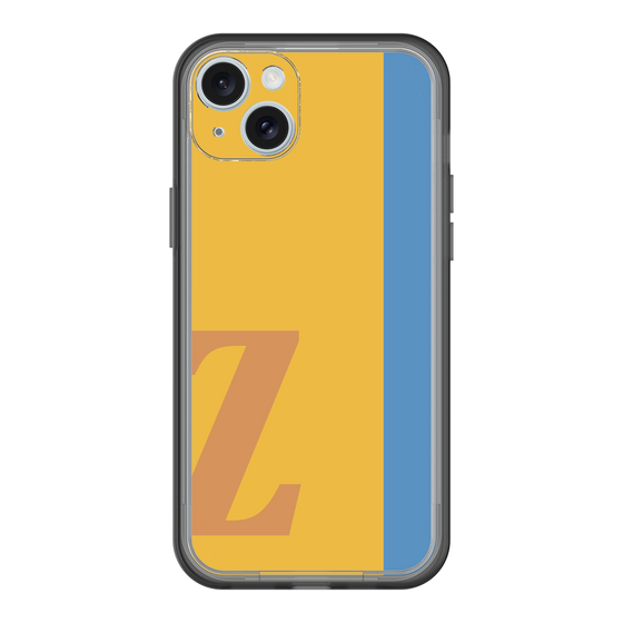 スリムプロテクションプレミアムケース［ オリジナル - initial color line - Z orange ］