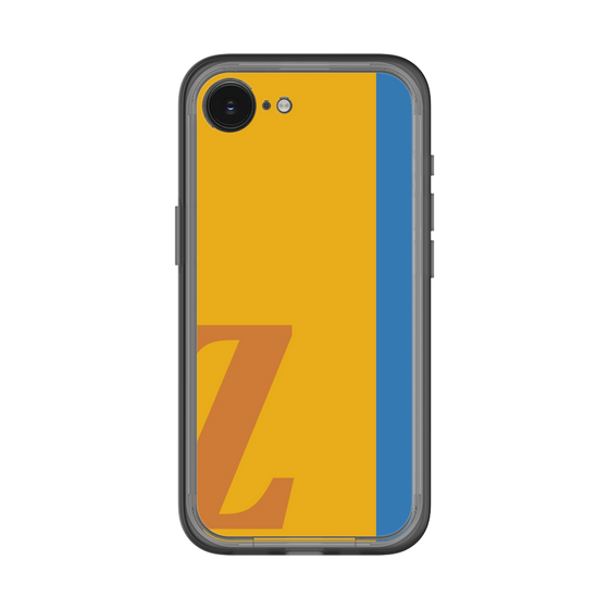 スリムプロテクションプレミアムケース［ オリジナル - initial color line - Z orange ］