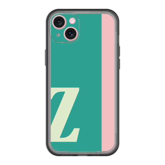 スリムプロテクションプレミアムケース［ オリジナル - initial color line - Z green ］