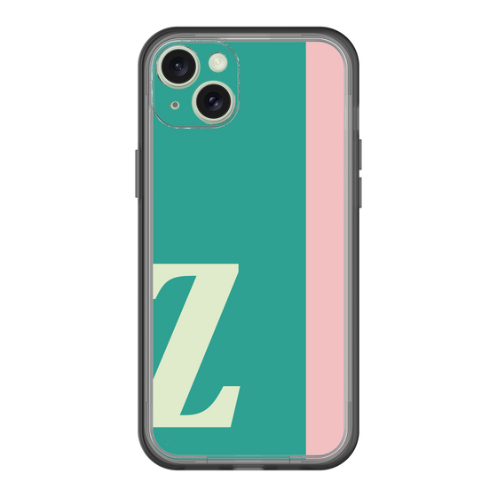 スリムプロテクションプレミアムケース［ オリジナル - initial color line - Z green ］