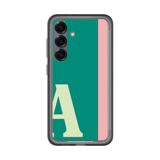 スリムプロテクションプレミアムケース［ オリジナル - initial color line - A green ］