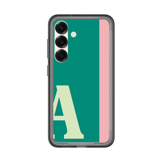 スリムプロテクションプレミアムケース［ オリジナル - initial color line - A green ］